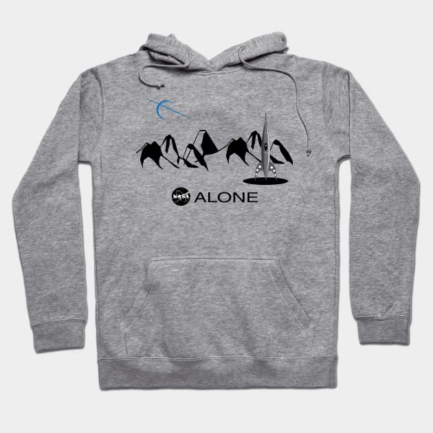 ALONE Hoodie by ocsling